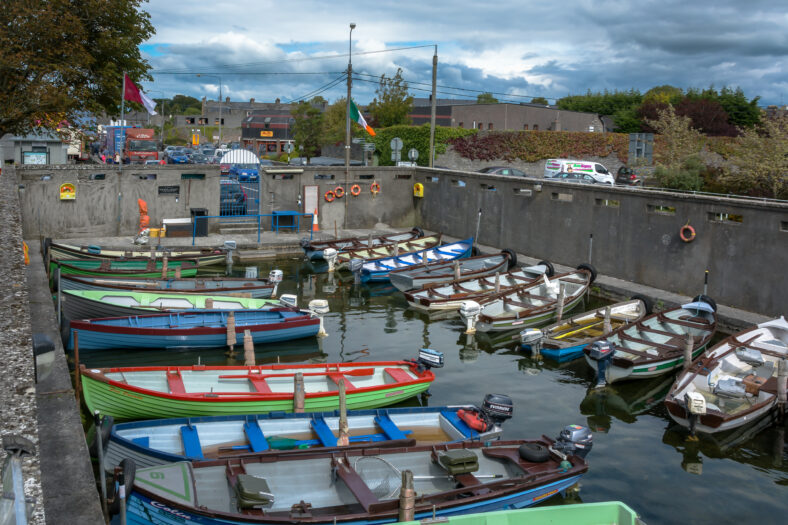 Loughrea Anglers Association boathouse on the Lough Rea lakefront