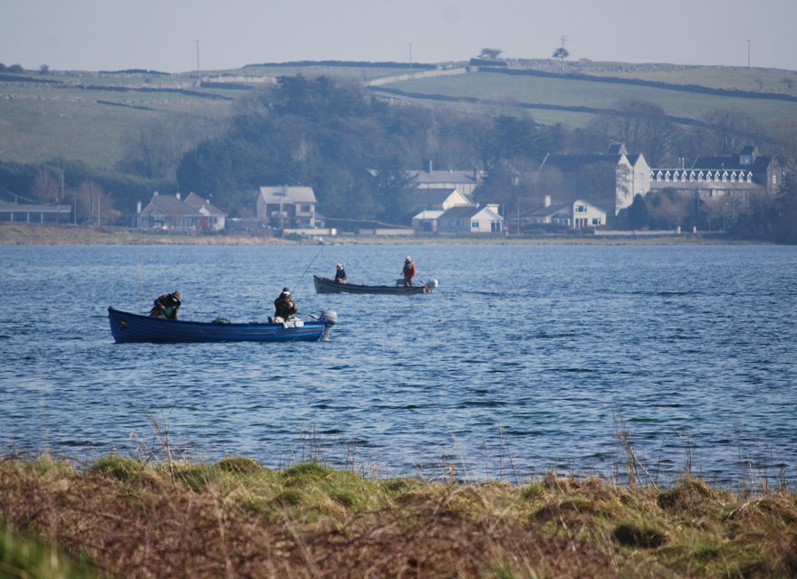 Fishing on Lough Rea St Patricks Day